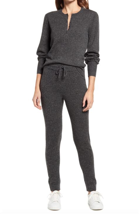 21 Cashmere Lounge Sets You Wont Regret Buying Who What Wear