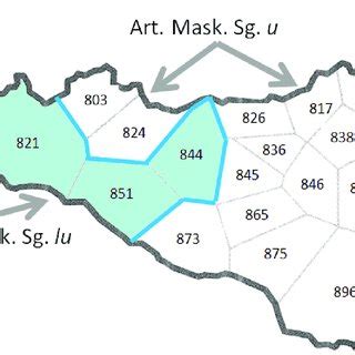 -(3) Isogloss map: Variation of Sicilian definite article mask. sg. lu ...