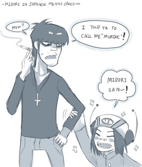 Gorillaz Phase 1 Murdoc Niccals And Noodle Murdoc Gorillaz Gorillaz