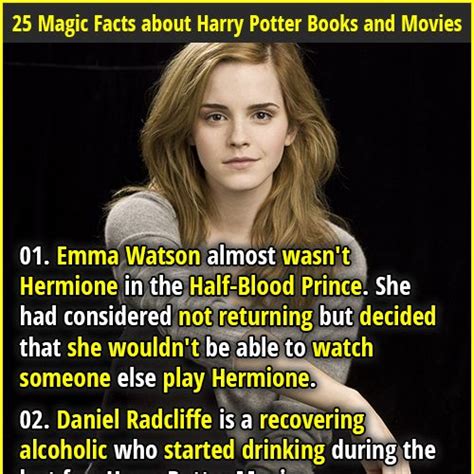 25 Magical Mysterious Facts About Harry Potter Part 4 Artofit