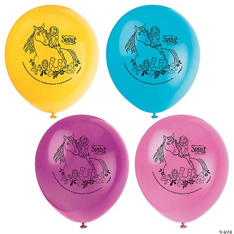 DreamWorks Spirit Riding Free™ 12" Latex Balloons - 8 Pc. | Oriental ...