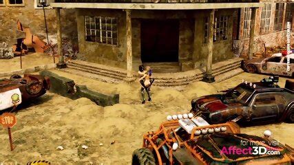 Big Tits Futa Babes Fucking In A Post Apocalyptic World In A D Animation
