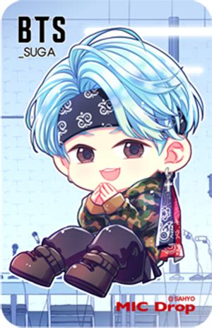 BTS Fan Art Suga Chibi