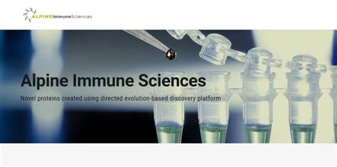 Seattle Washington Based Alpine Immune Sciences Is Raising 82 666 486