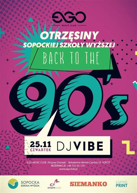 Otrzęsiny SSW BACK TO THE 90 S Sopocka Akademia Nauk Stosowanych