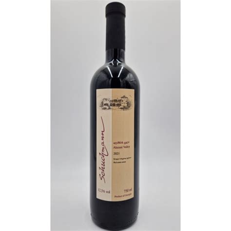 Wino Schuchmann Alazani Valley Red Semi Sweet L