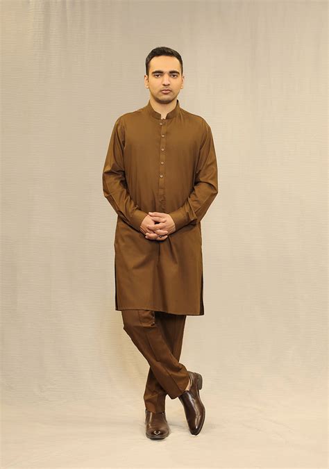 Basic Poly Viscose Breen Slim Fit Suit Amir Adnan