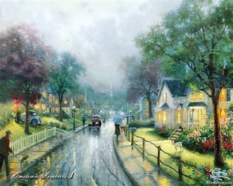 Thomas Kinkade Spring Wallpaper - WallpaperSafari