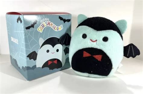 Mcdonalds Uk Happy Meal 2023 Halloween Squishmallows Drake Brand New