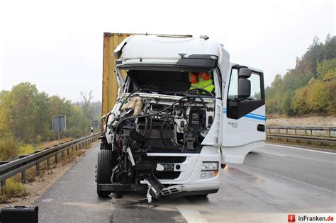 Bilder Von Lkw Unfall Auf Der A9 Bei Trockau