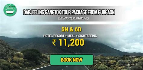 Darjeeling Gangtok Tour Package From Gurgaon