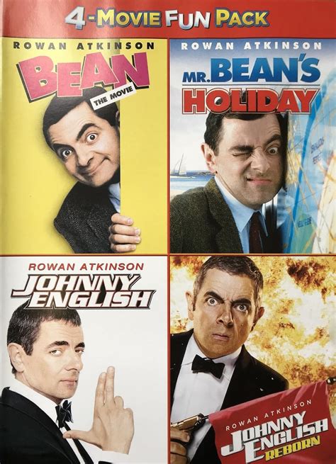 Rowan Atkinson 4 Movie Collection Bean The Movie Mr🥈 Experimente A