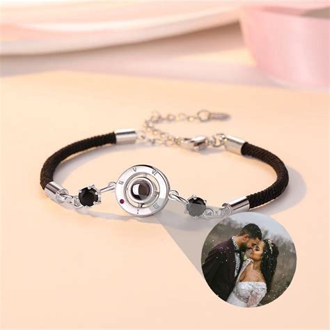 Personalized Photo Projection Bracelet