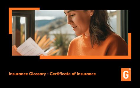 What Is A Certificate Of Insurance Gerrards Insurance Brokers