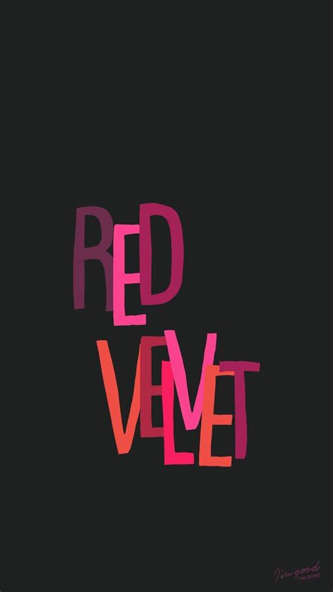 Red Velvet Logo Wallpapers - Top Free Red Velvet Logo Backgrounds ...