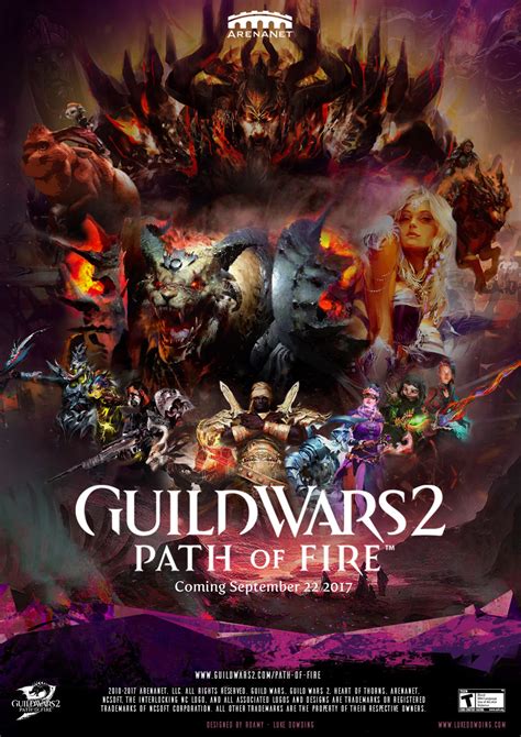 Artstation Guild Wars 2 Path Of Fire Movie Poster