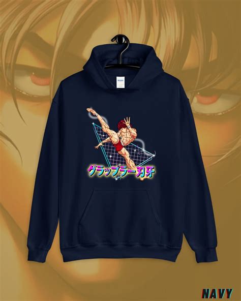 Ultimate Grappler Anime Retro Lo Fi Mens Hoodie Japanese Street