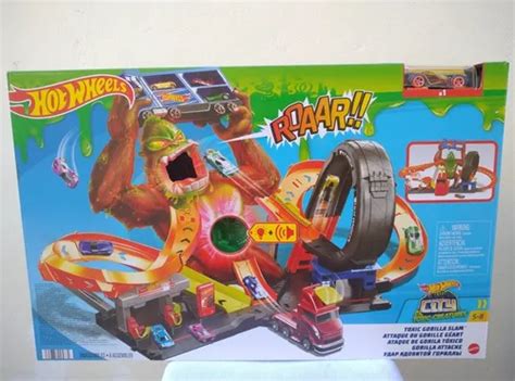 Pista Hot Wheels Ataque De Gorila Tóxico Nueva Original MercadoLibre