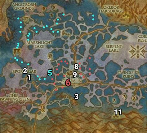 Wow Tbc Classic Horde Guide Zangarmash Outland Leveling