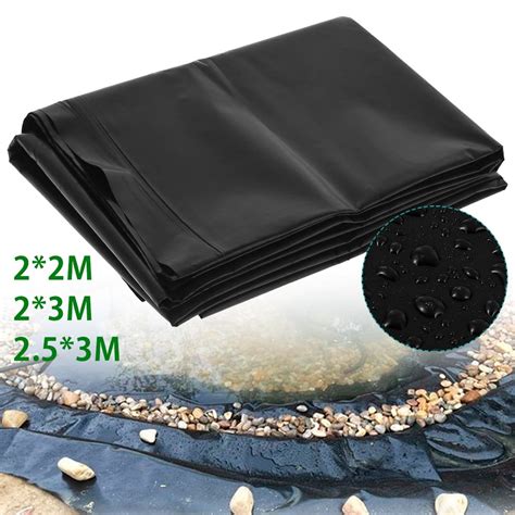 MTFun Pond Liners Heavy Duty Fish Pond Bed Liner Foldable Waterproof ...