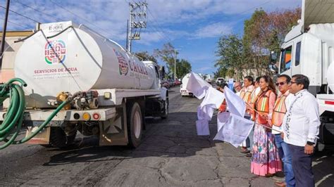 Gobierno De Oaxaca Atiende La Escasez De Agua En Capital