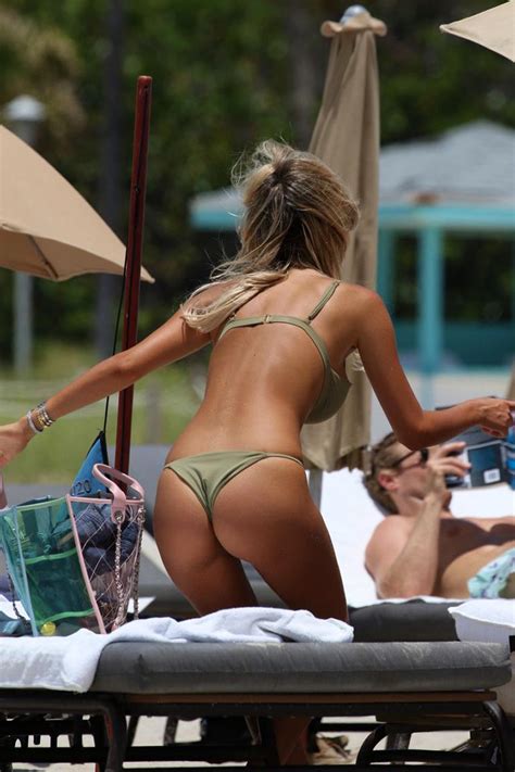 Italian Star Melissa Castagnoli Bikini Thong Areola Peek Photos Scandal Planet