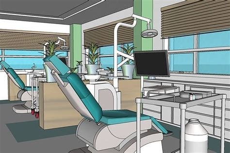 Dental Clinic 3d Model Cgtrader