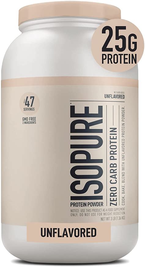 Isopure Protein Powder Whey Protein Isolate Powder 25g Protein Zero