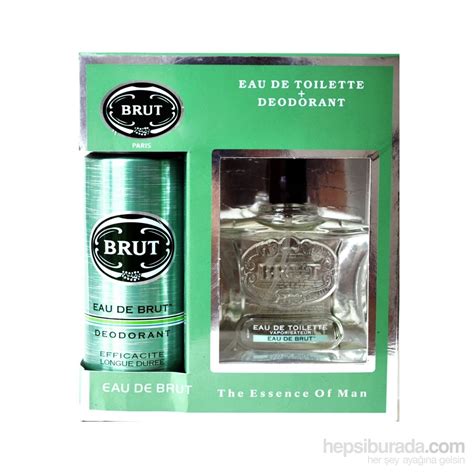 Brut Eau De Brut Edt Ml Erkek Parf M Deodorant Set Fiyat