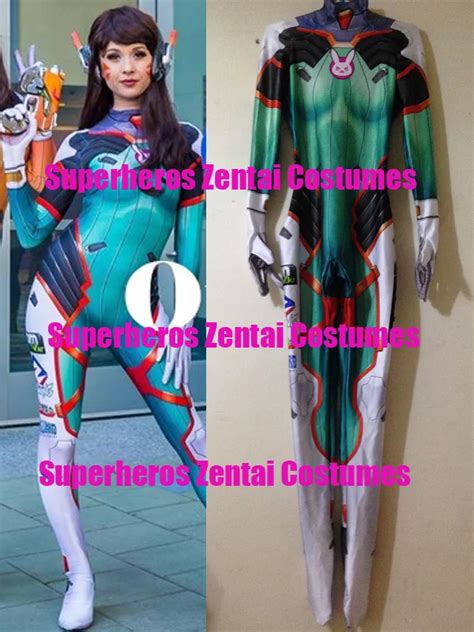 3d Print D Va Tangerine Costume Girl Superhero Dva Game Cosplay