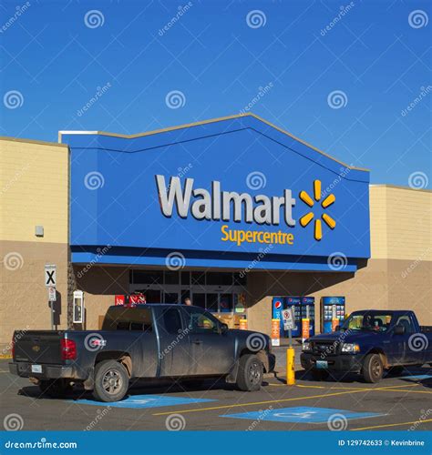 Walmart Supercentre Storefront Editorial Stock Photo - Image of ...