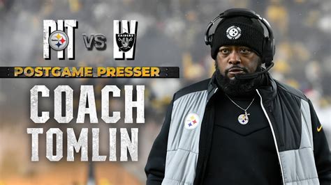 Coach Mike Tomlin Postgame Press Conference Week 16 Vs Raiders