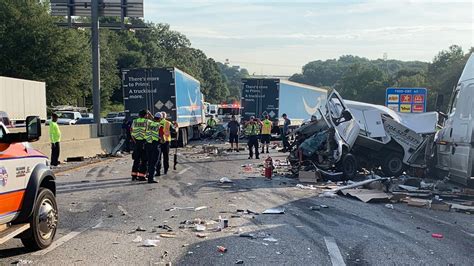 Multi-vehicle accident slows I-85 traffic in Upstate | wltx.com