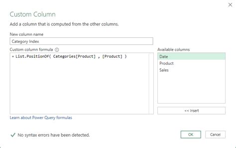 How To Add A Formula Column In Power Query Printable Timeline Templates