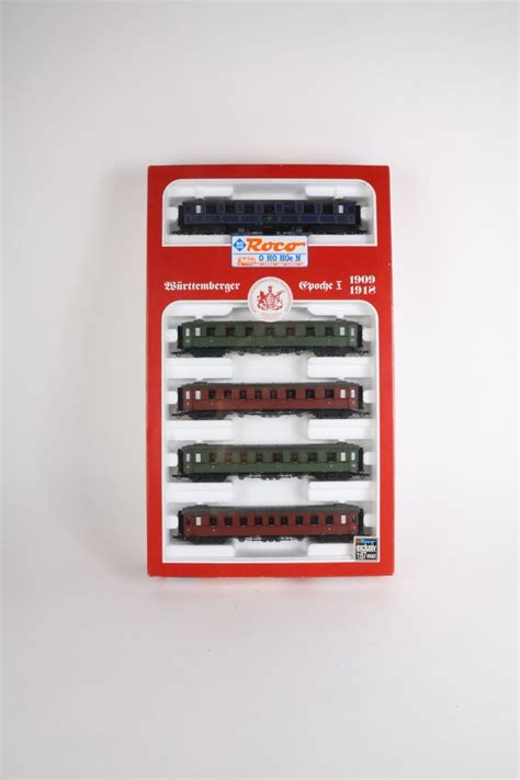 Roco H0 44006 Model Train Passenger Carriage Set 1 5x Piece