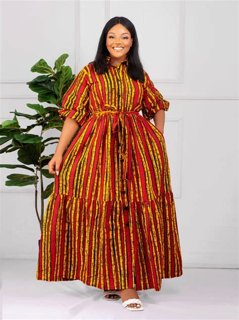 Ankara Dresses For Plus Size