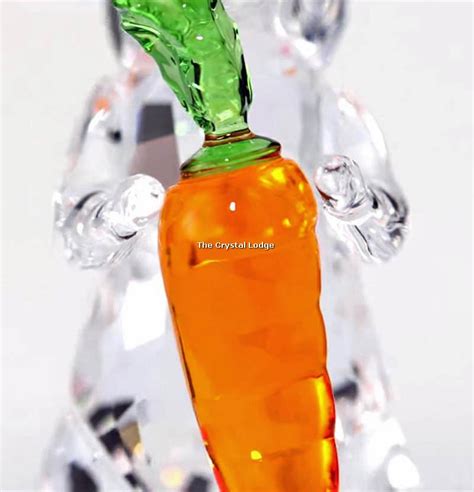 Swarovski Rabbit With Carrot The Crystal Lodge