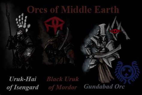 Orcs of Middle Earth by Xagrott on DeviantArt