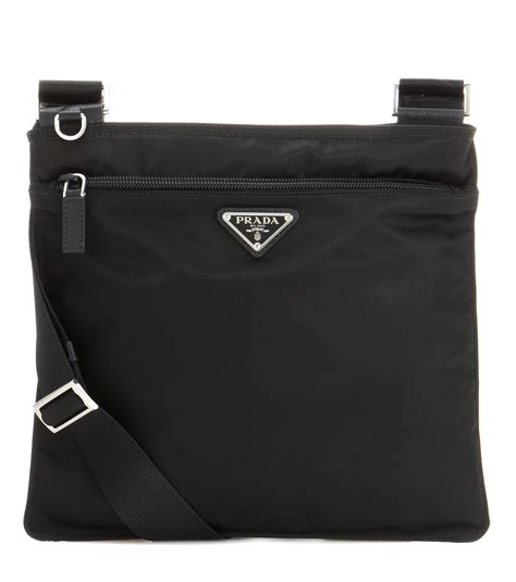 Prada Twill Crossbody Bag in Black - Save 9% - Lyst