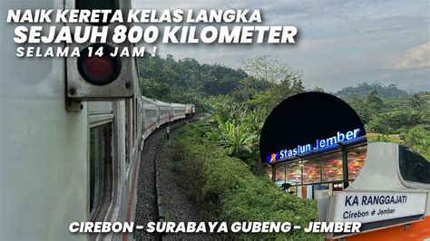 Naik Kereta Langka Selama Jam Sejauh Kilometertrip Ka