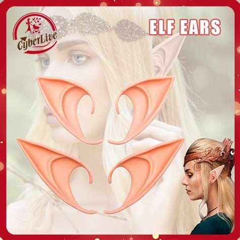 Jual Pcs Telinga Elf Kuping Palsu Elf Ears Aksesoris Cosplay Shopee