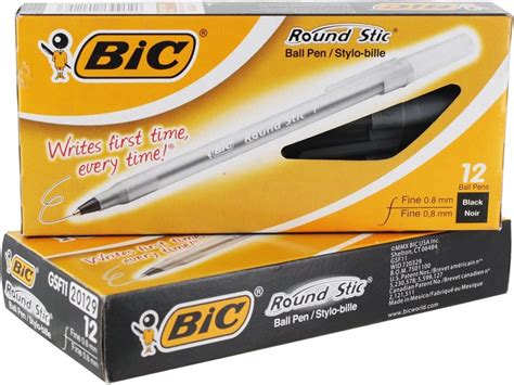 Amazon Bic Round Stic Xtra Precision Ball Pen Fine Point Mm