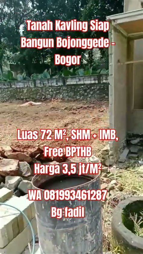 Dijual Tanah Kavling Siap Bangun Dekat Stasiun Bojonggede Shorts