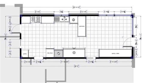 Galley Kitchen Floor Plan Layouts - floorplans.click