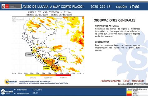 ¡alerta Arequipa Soportará Lluvias Intensas En Las Próximas Horas