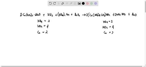 Solved Write The Balanced Reaction For Cobalt Ii Nitrate Hexahydrate