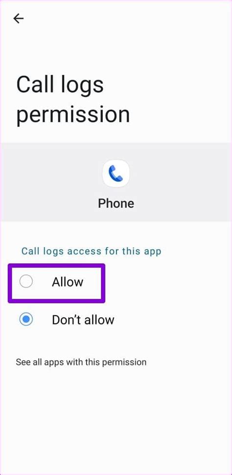 Ways To Fix Call History Not Showing On Android Guiding Tech