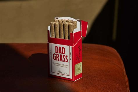 Hemp Cbd Pre Rolls In 10 Pack Dad Grass