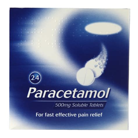 Buy Paracetamol Soluble 50 Tablets Daily Chemist UK Online Pharmacy