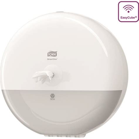 Tork T8 SmartOne Dispenser til toiletpapir i hvid - Køb | Lomax